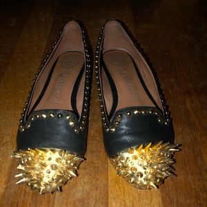 Jeffrey Campbell Spiked Studded Flats